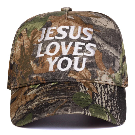 "JESUS LOVES YOU" Trucker Hat