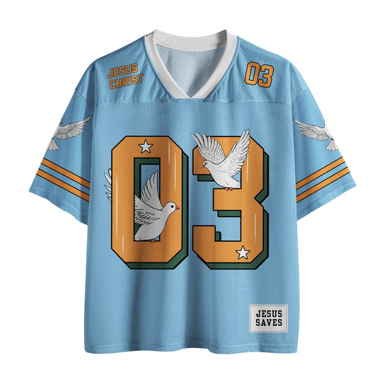 "JESUS SAVES" Christian Sport's Jersey