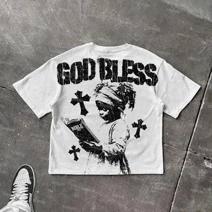 "GOD BLESS" Christian T-Shirt