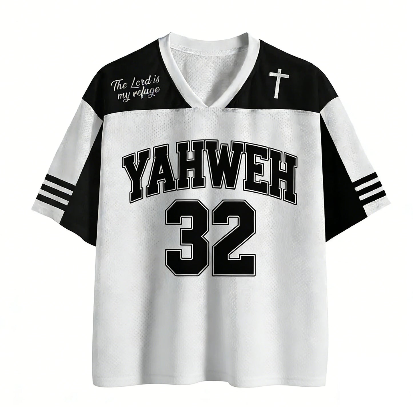 "THE LORD IS MY REFUGE" Christian Sport's Jersey
