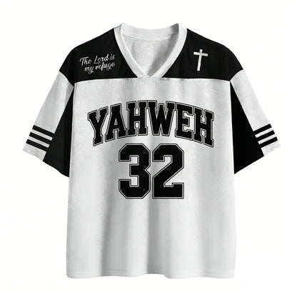 "THE LORD IS MY REFUGE" Christian Sport's Jersey