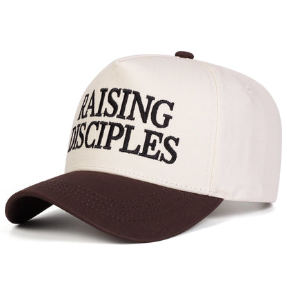 Unisex RAISING DISCIPLES Letter Embroidery Baseball Caps Spring Autumn Outdoor Adjustable Casual Hats Sunscreen Hat Sports Cap