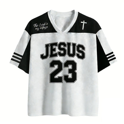 "THE LORD IS MY REFUGE" Christian Sport's Jersey
