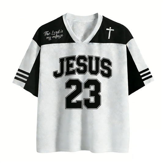 "THE LORD IS MY REFUGE" Christian Sport's Jersey