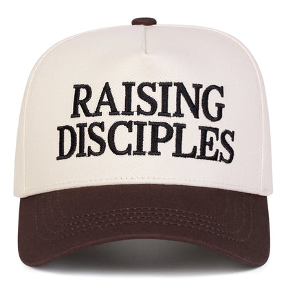 Unisex RAISING DISCIPLES Letter Embroidery Baseball Caps Spring Autumn Outdoor Adjustable Casual Hats Sunscreen Hat Sports Cap