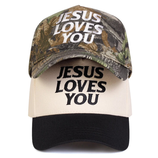 "JESUS LOVES YOU" Trucker Hat