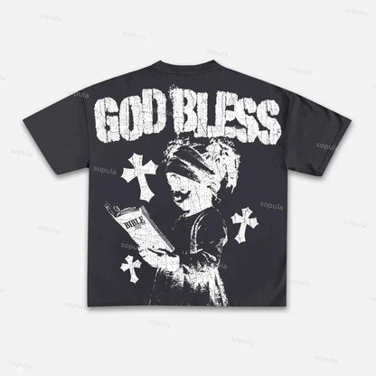"GOD BLESS" Christian T-Shirt
